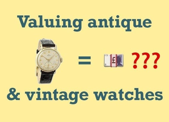 How to get your antique or vintage watch valued image