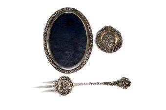 Photoframe, Ashtray and Fork