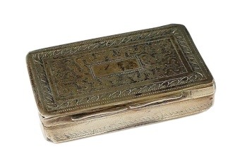 Silver Snuff Box