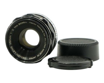 Vintage Canon 35mm F/2 Lens