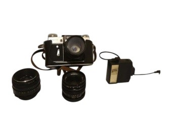 Helios 44 Camera Lens & Case