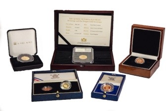 Boxed Gold Coins Sets
