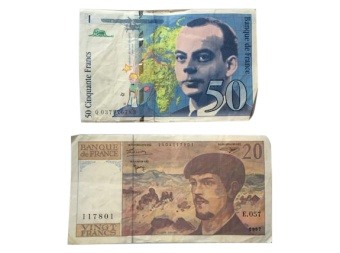 French Francs Notes
