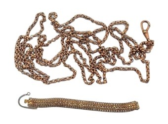 Gold Chains and Bracelets