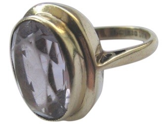 Amethyst Solitaire