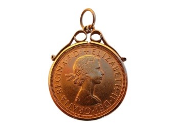 22ct Gold Sovereign Pendant