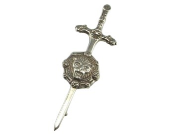 Silver Broadsword Pin