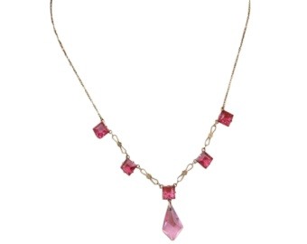 Art Deco 9ct Gold Necklace