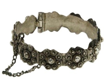 1930s Silver Bangle