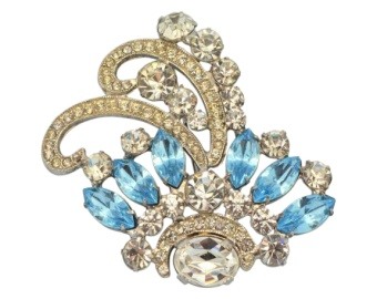 Crystal Bridal Brooch