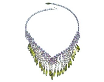 Crystal Fringe Necklace