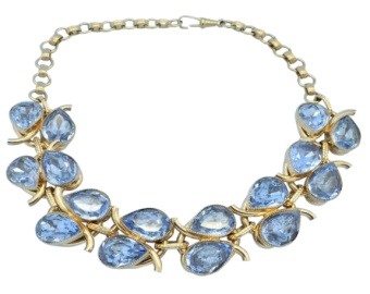 Pear Cut Crystal Necklace
