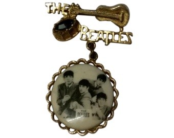 Beatles Guitar Brooch