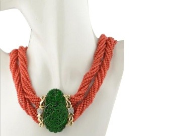 Italian Jade Necklace
