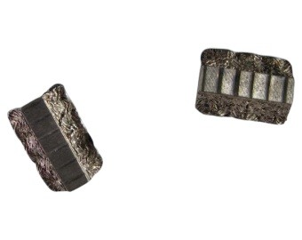 Silver Wedding Cufflinks