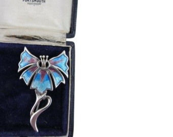 Carrick Orchid Brooch