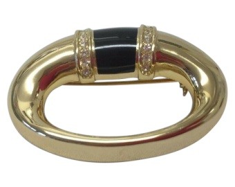 Christian Dior Swarovski Brooch