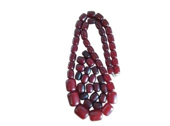 Antique Cherry Amber Necklace