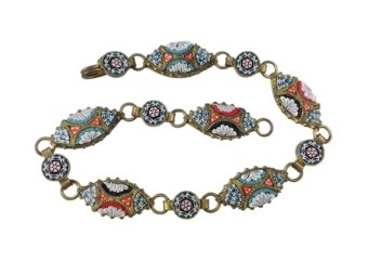 Antique Micro Mosaic Bracelet
