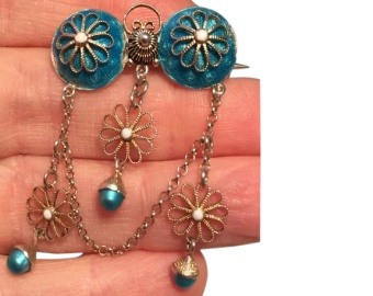 Art Nouveau Marcus Hammer Brooch
