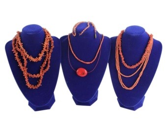 Collection Of Coral Jewellery