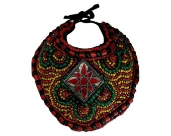 Tibetan Faux Coral Necklace