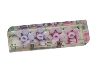Lucite Jewellery Brooch