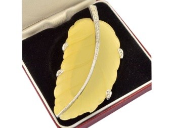 Lucite Jewellery Booch