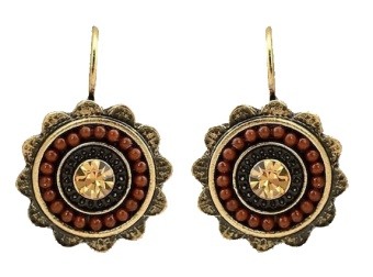 Crystal Brown Beads