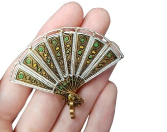Edwardian Pendant Brooch