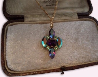 Jet & Pearl Necklace