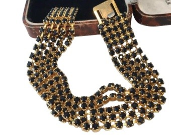French Jet Bracelet