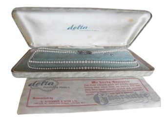 Boxed Pearl Necklace