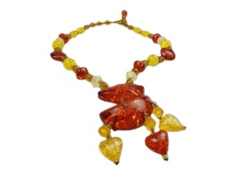 Contemporary Amber Necklace