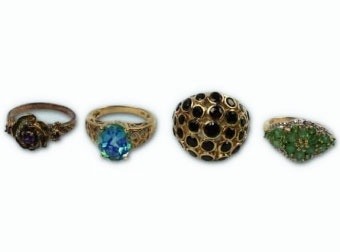 Gold Plated Silver Rings