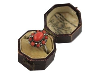 Vintage Coral Rings