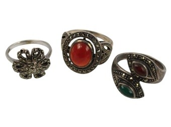 Stone Set Marcasite