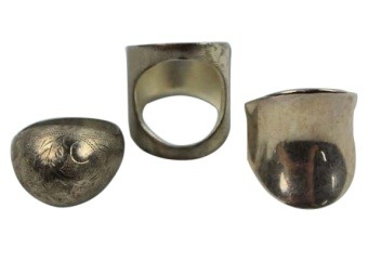Chunky Silver Rings
