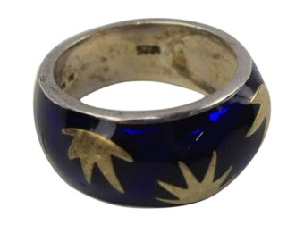 Enamelled Rings