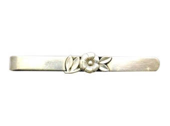 Silver Tie Clip