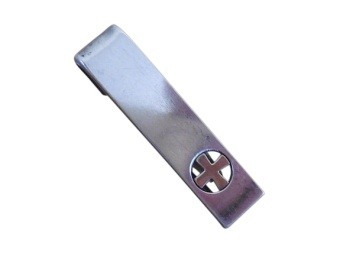 Silver Tie Clip
