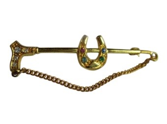Art Deco Tie Clip