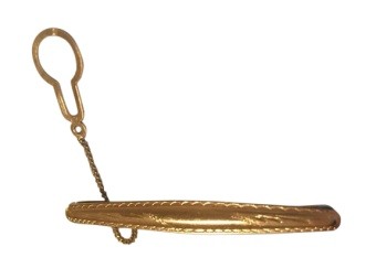 18ct Gold Tie Clip