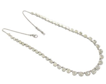 Victorian Polki Diamond Necklace