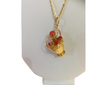 22ct Gold Victorian Pendant