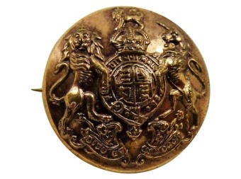Button Brooch