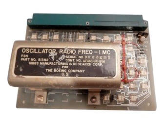 Boeing Aircraft Oscillator Radio