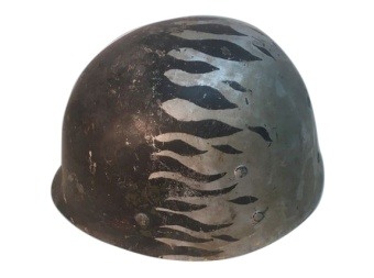 Vintage Korean Military Helmet