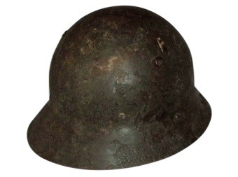 Vintage WWI Military Helmet