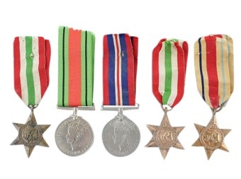 Wwii Campaign Medals
